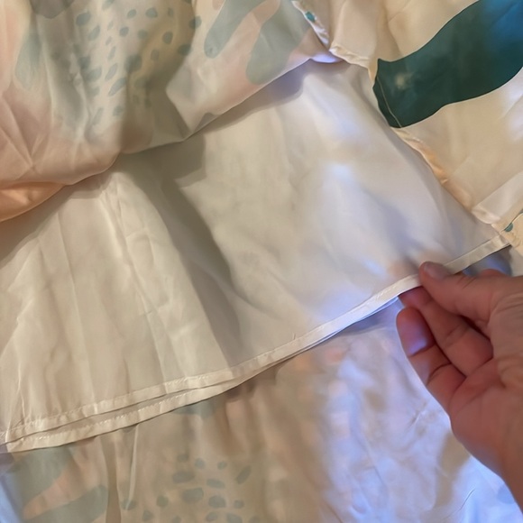 Sissyaki Deep V 3/4 Sleeve Boho Dress Size Medium - Picture 6 of 17